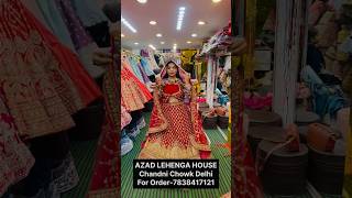 #bridal #lehenga #chandnichowk #fashion #lehenga #hindufestival #viral #saree #design #indian #yt