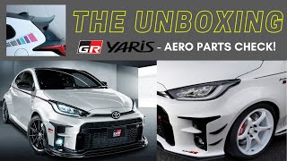 GR YARIS JDM Aero Parts Check! + Fujitsubo Authorize R Exhaust - (The Unboxing Ep. 5)