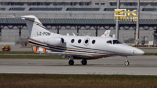 Raytheon 390 Premier IA from Paradox Jets LZ-PDM arrival at Munich Airport MUC EDDM