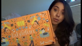 FAB FIT FUN(FFF)  FALL BOX 2018