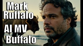 Mark Ruffalo Riding a Buffalo - Ai Video parody