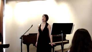 allie singing puccini's tosca fall 2010