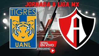 JORNADA 8 Tigres vs Atlas LIGA MX 2024, Emoción en Vivo! Tigres vs Atlas Liga MX 2024