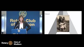 July 14 Rotary Meeting at Park Hotel - Christina Brungardt