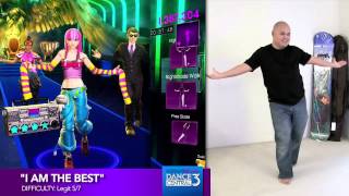 Dance Central 3 "I Am The Best" (Hard) 100% Gold Gameplay