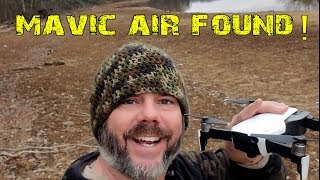 My DJI Mavic Air is FOUND! Search and Rescue Edition!