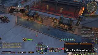 [ES/ENG] TWW SUPER DINO WEEKEND RIP DUST in PTR Some videos and farming for alts/main