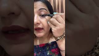 Liner hack #youtube #youtubeshorts #makeup #youtubevideos #ashortaday #liner