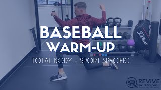 Baseball Warm-Up | Baseball Mobility Exercises | Midvale Utah Sports Chiropractor