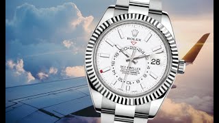 THE NEWEST STEEL ROLEX!: Rolex Sky-Dweller 326934