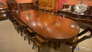 Antique 15ft Extending Dining Table by Edwards & Roberts