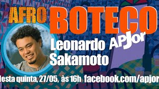 Boteco APJor recebe Leonardo Sakamoto