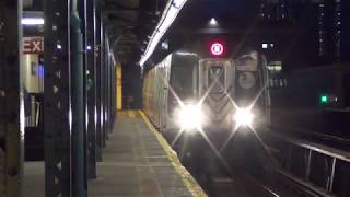 MTA Subways - Kawasaki R160B #8807 on the (N) at 39th Avenue (2016 Video)