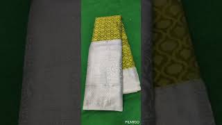 fancy silver pattu sarees ## beautiful rich colour combinations ## @ geethas trendy collections