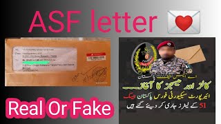 Asf Call letter| Real or Fake| Asf update today|