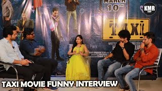 TAXI Movie Team Interview | Comedian Saddam with Team Interview | Latest Movie | KMR CORP