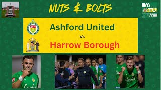 Ashford United Vs Harrow Borough FA Cup replay.