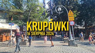 KRUPÓWKI 16 SIERPNIA 2024 #zakopane #travel