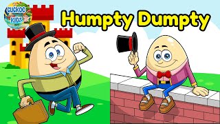 Humpty Dumpty Nursery Rhyme - Learn From Your Mistakes!|CUCKOO KIDS|NURSERY RHYMES FOR KIDS