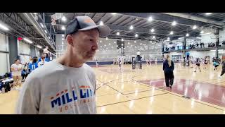 Mill City 18 Orange vs. Fulmont VBC 18-1 - Set 1 (GNE day 1 2024)