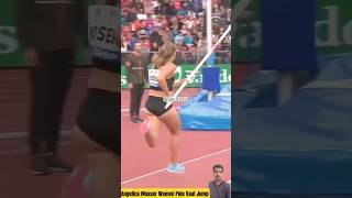 Angelica Mosser Women Pole Vault Jump#shorts #athlete #youtubeshorts