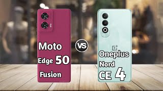 Moto Edge 50 Fusion vs OnePlus Nord CE 4: Full Comparison ⚡ Which Should You Buy?