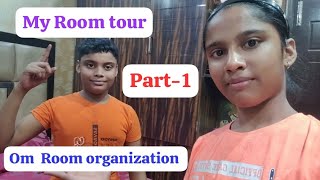 Om room organization part -1 || om room cleaning || step by step cleaning 😄😄#SnehaOmdailylife