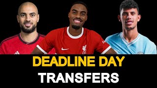 CONFIRMED DEADLINE DAY TRANSFERS FT. RYAN GRAVENBERCH, MATHEUS NUNES, JOAO FELIX, SOFYAN AMRABAT