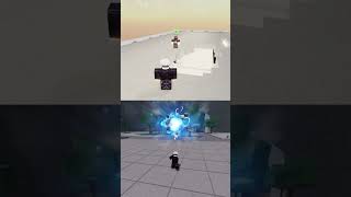 Which Game Has The Better Gojo #roblox #thestongestbattlegrounds #jujutsushenanigans #gojo