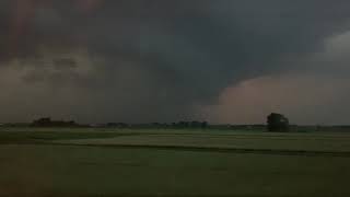 Weather from train Netherlands 04 Jun 2019