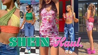 FIRST TIME TESTING SHEIN - HONEST REVIEW - HAUL & TRY ON - HOT GIRL SUMMER/ Y2K - SIZE 10