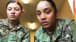 WHAT WE DID IN ARMY BASIC TRAINING!!!