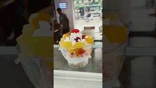 🍌Banana strawberry 🍓 fruit cream Sunday 😋😋 Bohot MST hai yrr 😍#viral #short #trending#fruit#icecream