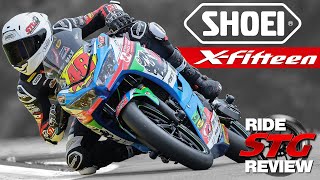 Shoei X-15 Helmet Ride Review from SportbikeTrackGear.com