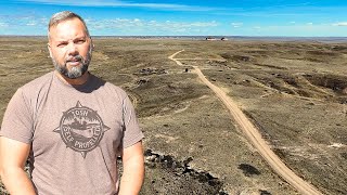 Steak And Eggs On The Pawnee Grasslands Of Colorado.