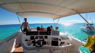 DJI Avata on Isla Mujeres yacht Carpe Diem