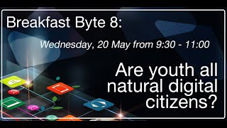 Digital Citizenship Byte 8: Are youth all natural digital citizens?