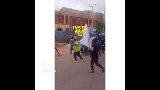 Kano protesters continue to call on President Putin for rescue