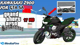 KAWASAKI Z900 2023 MOD GTA SA|| @adit_verma0001 ||@modderabhi1564 ||