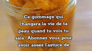 Comment savoir si le gommage travail pour toi ? Gommage contre les boutons.