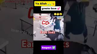 Ya Allah 🙏 Great Save by Miracle 💕😘 #Allah #shortsvideo #miracle