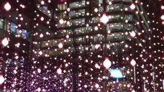 WINTER LIGHTS AT CANARY WHARF 2019