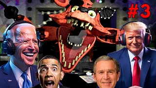 US Presidents Play Five Nights at Freddy's (FNAF 1) Part 3