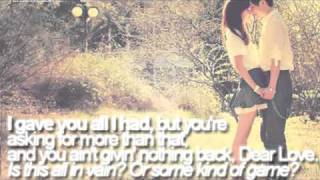 Dear Love - Tynisha Keli [lyrics on screen]