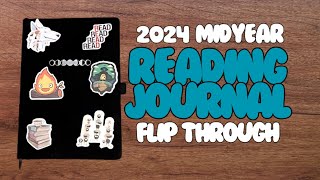 2024 Mid-Year Reading Journal Flip Through | Blackout Journal