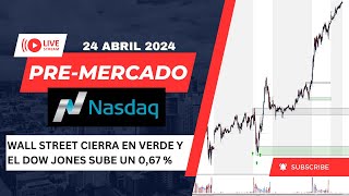 PRE - MERCADO EN VIVO 26 DE ABRIL 2024 NASDAQ🟢CUENTA FONDEO - EARN2TRADE - UPROFIT - CAPITAL PATNERS