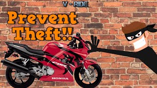 How to save your motorcycle from theft