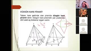 11. Sınıf Geometri Katı Cisimler 2 Piramitler 1