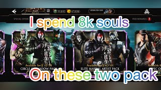 Crazy ELITE Martial artist VS COS pack || Mortal Kombat Mobile ||