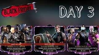 Black Friday Sales MK Mobile | Dark Fate Terminator Pack | Ronin Diamond Pack